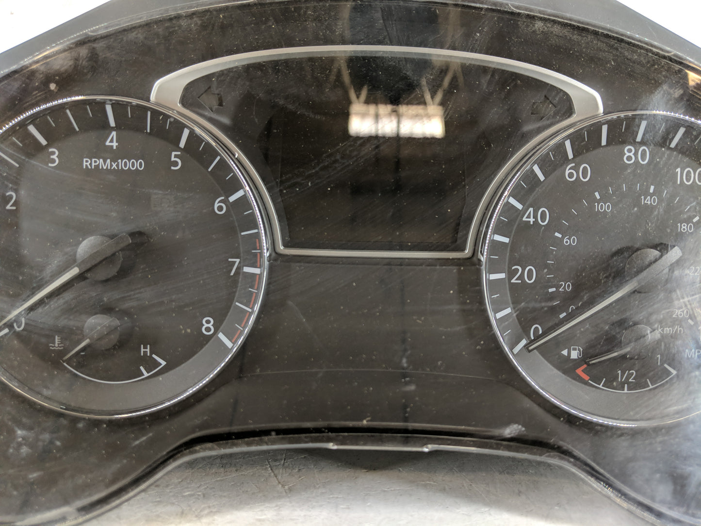 2017 Nissan Altima Instrument Cluster Speedometer Gauges P/N:24810 9HT8A Fits OEM Used Auto Parts - Oemusedautoparts1.com