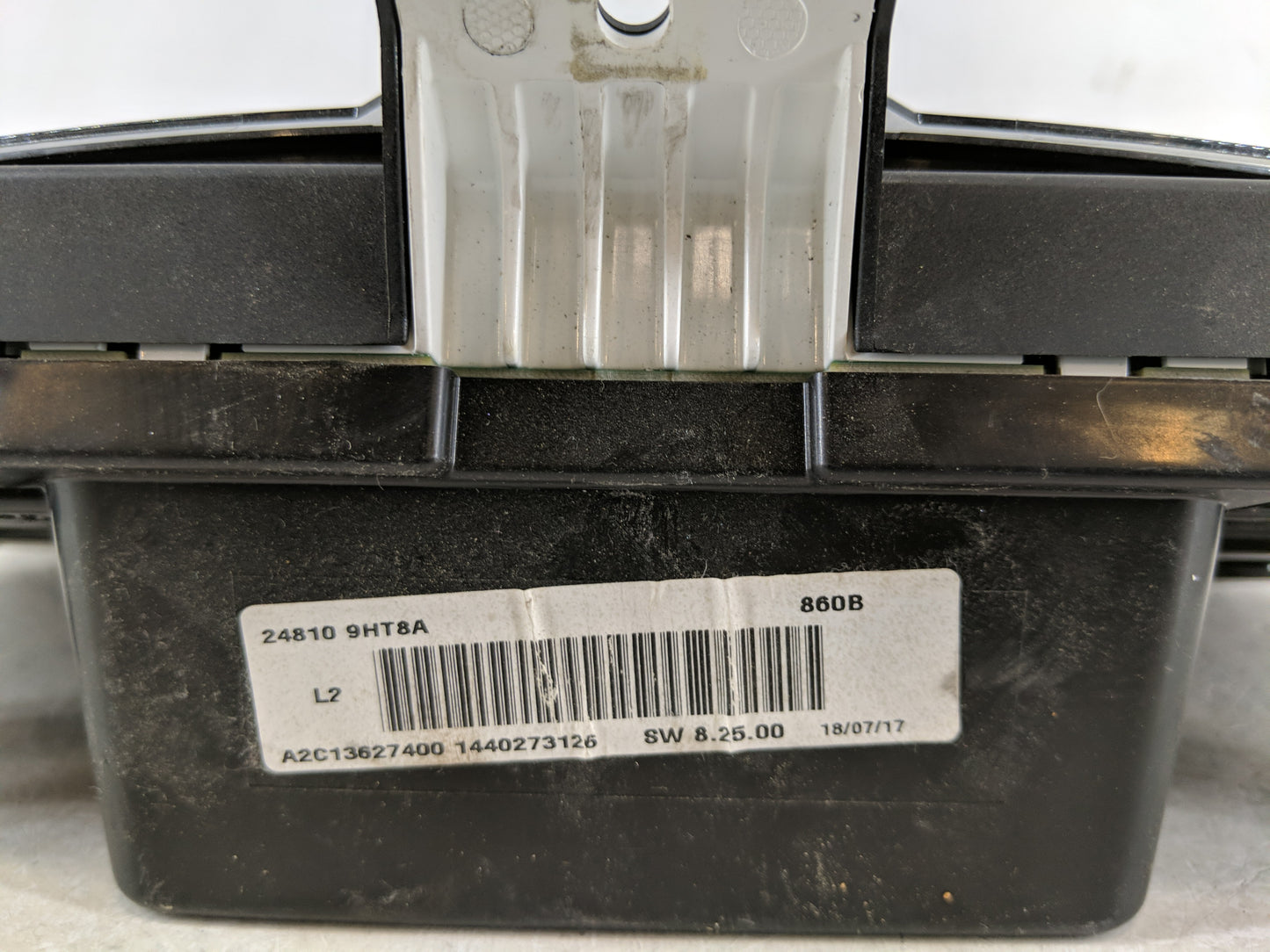 2017 Nissan Altima Instrument Cluster Speedometer Gauges P/N:24810 9HT8A Fits OEM Used Auto Parts - Oemusedautoparts1.com