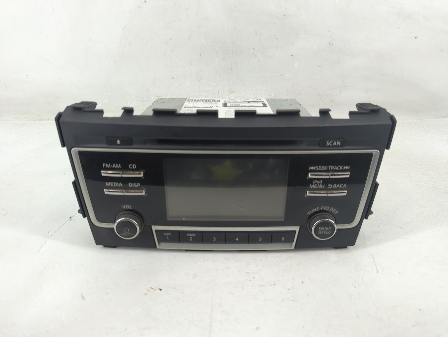 2017-2018 Nissan Altima Radio AM FM Cd Player Receiver Replacement P/N:28185 9HT1A Fits Fits 2017 2018 OEM Used Auto Parts -