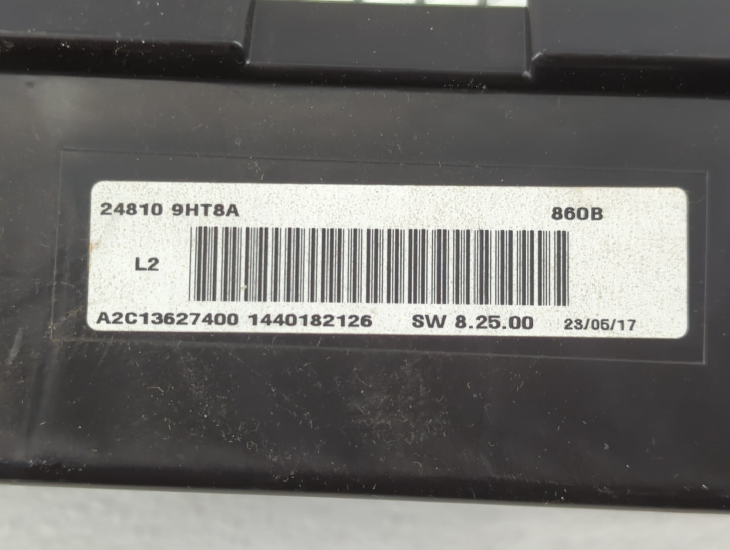 2017 Nissan Altima Instrument Cluster Speedometer Gauges P/N:24810 9HT8A Fits OEM Used Auto Parts - Oemusedautoparts1.com