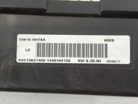 2017 Nissan Altima Instrument Cluster Speedometer Gauges P/N:24810 9HT8A Fits OEM Used Auto Parts - Oemusedautoparts1.com