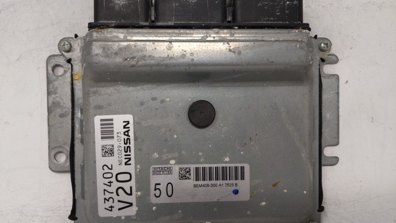 2016-2017 Nissan Altima PCM Engine Control Computer ECU ECM PCU OEM P/N:BEM408-300 A1 NEC022-051, NEC024-008 Fits Fits 2016 