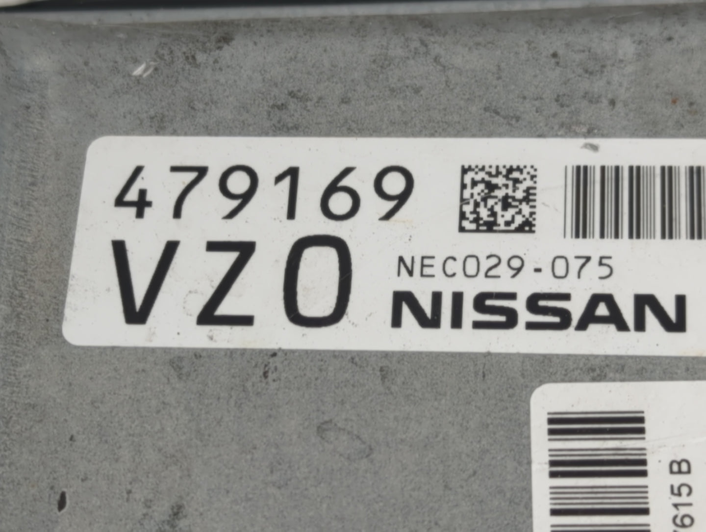 2016-2017 Nissan Altima PCM Engine Control Computer ECU ECM PCU OEM P/N:NEC029-075 Fits Fits 2016 2017 OEM Used Auto Parts -