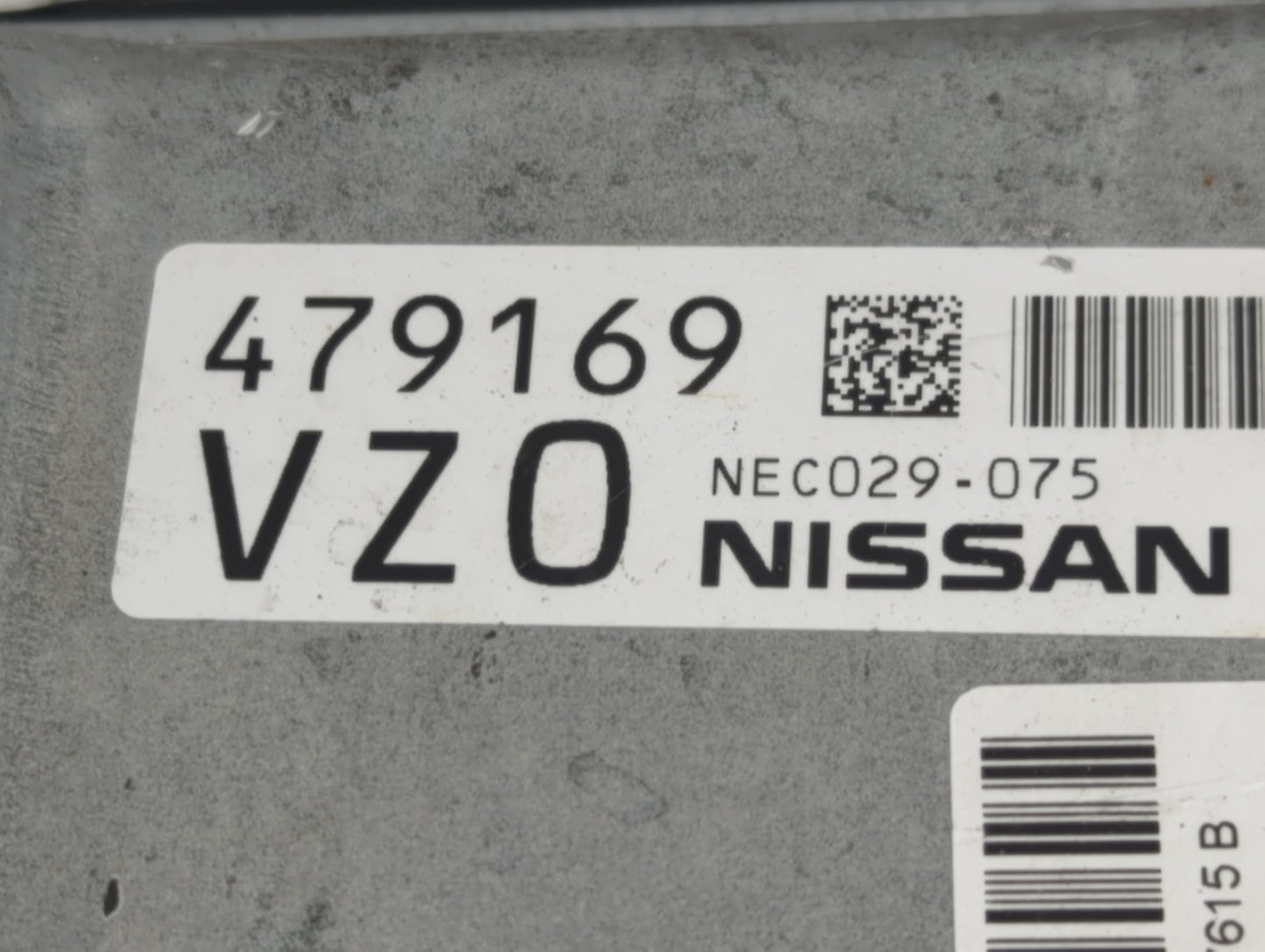 2016-2017 Nissan Altima PCM Engine Control Computer ECU ECM PCU OEM P/N:NEC029-075 Fits Fits 2016 2017 OEM Used Auto Parts -
