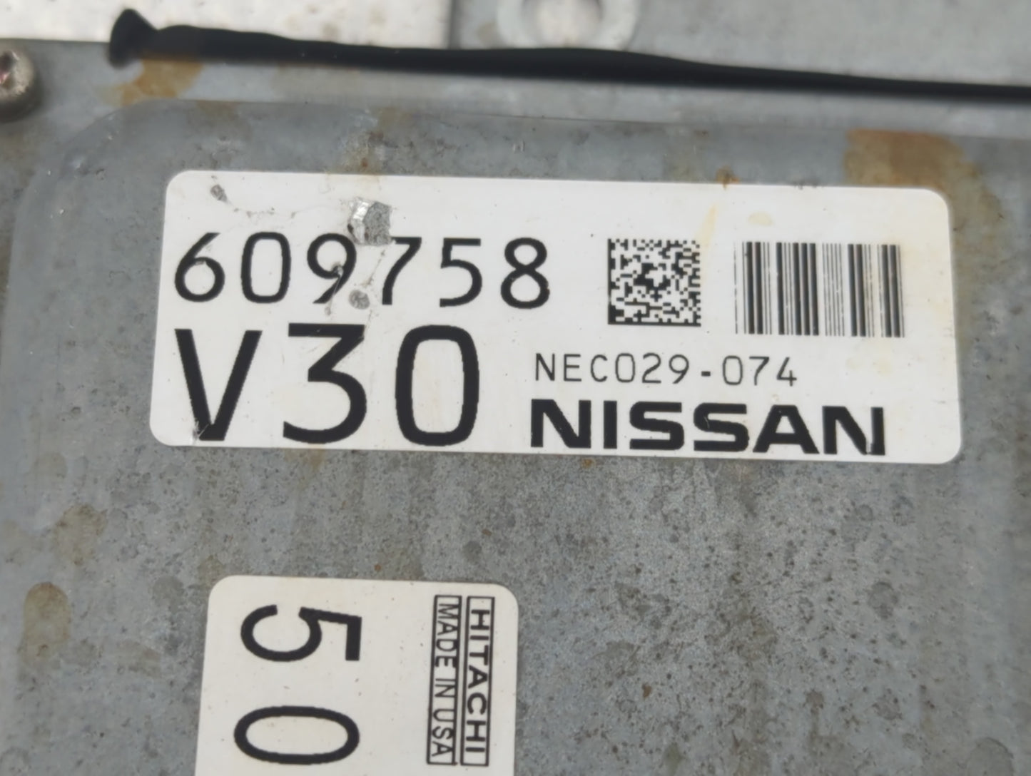 2016-2017 Nissan Altima PCM Engine Control Computer ECU ECM PCU OEM P/N:NEC029-074 310369HM0D Fits Fits 2016 2017 OEM Used A