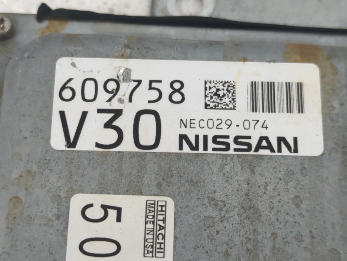 2016-2017 Nissan Altima PCM Engine Control Computer ECU ECM PCU OEM P/N:NEC029-074 310369HM0D Fits 2016 2017 OEM Used Auto P