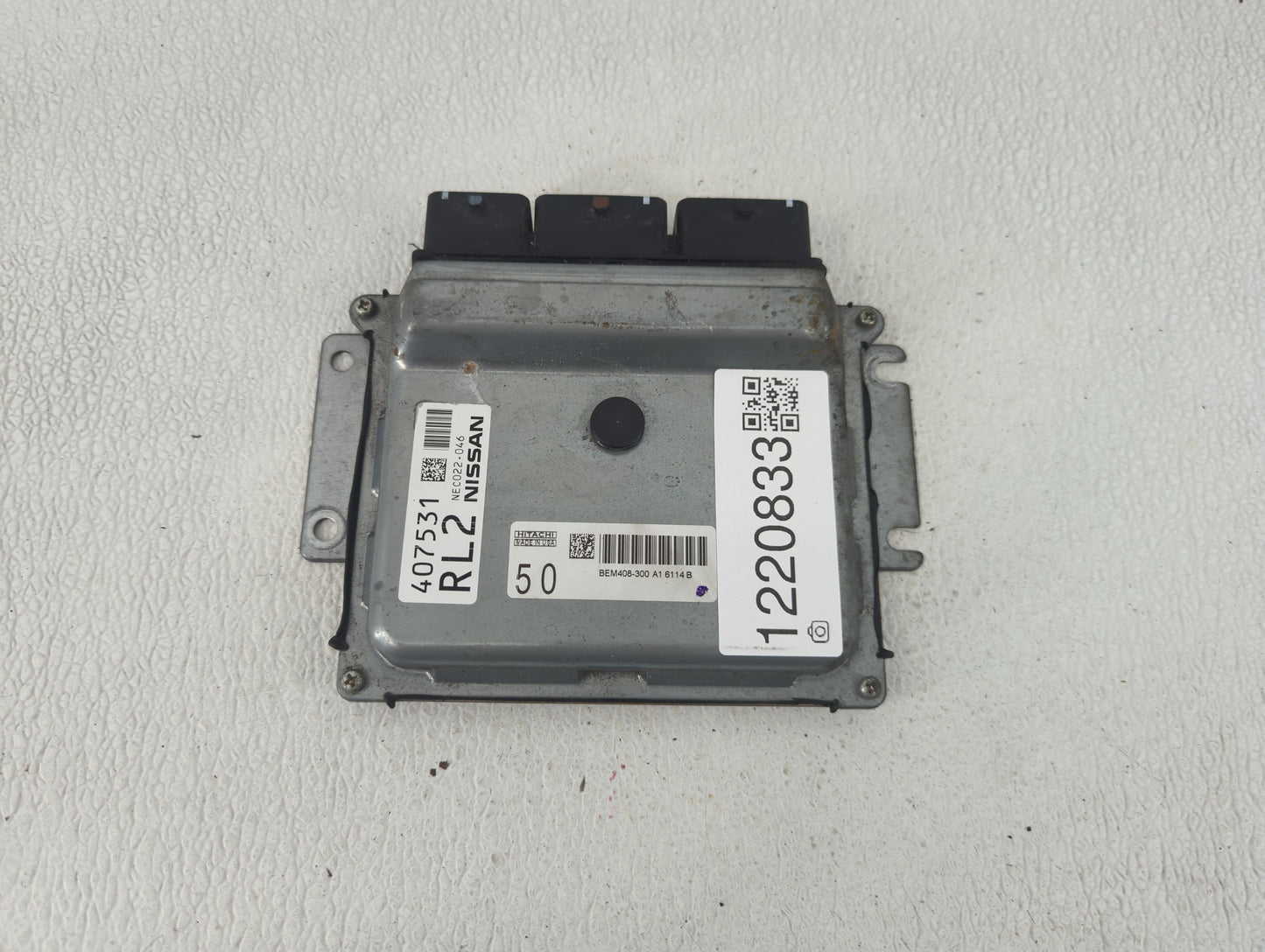 2016-2017 Nissan Altima PCM Engine Control Computer ECU ECM PCU OEM P/N:BEM408-300 Fits Fits 2016 2017 OEM Used Auto Parts -