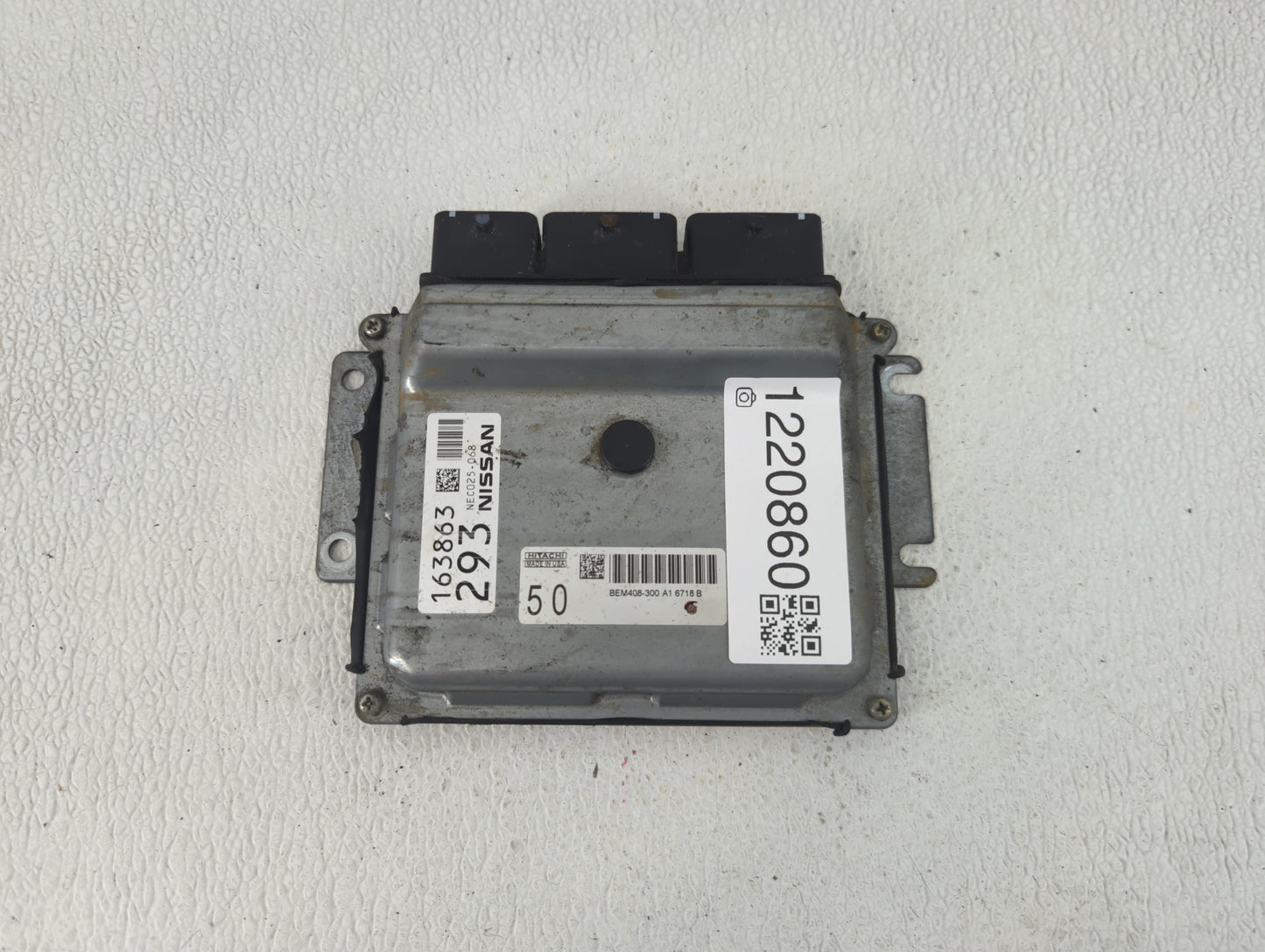 2016-2017 Nissan Altima PCM Engine Control Computer ECU ECM PCU OEM P/N:NEC025-068 Fits Fits 2016 2017 OEM Used Auto Parts -