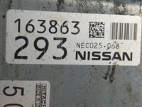 2016-2017 Nissan Altima PCM Engine Control Computer ECU ECM PCU OEM P/N:NEC025-068 Fits Fits 2016 2017 OEM Used Auto Parts -