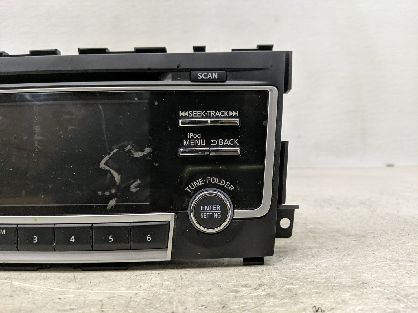 2017-2018 Nissan Altima Radio AM FM Cd Player Receiver Replacement P/N:28185-9HT1A Fits Fits 2017 2018 OEM Used Auto Parts -