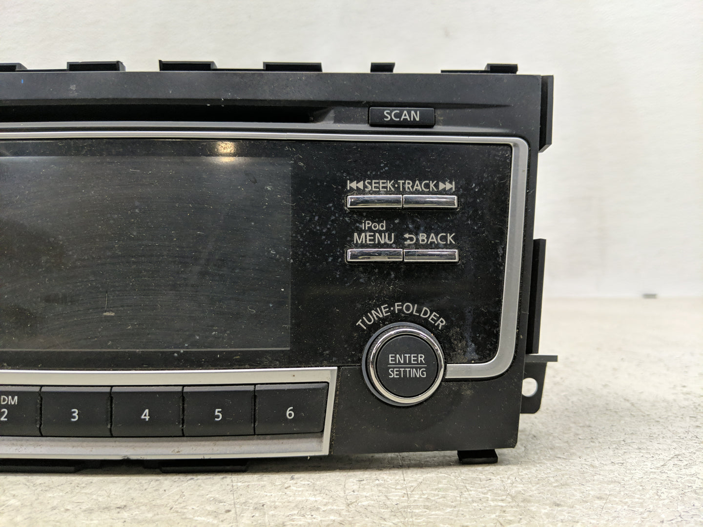 2017-2018 Nissan Altima Radio AM FM Cd Player Receiver Replacement P/N:28185-9HT1A Fits Fits 2017 2018 OEM Used Auto Parts -