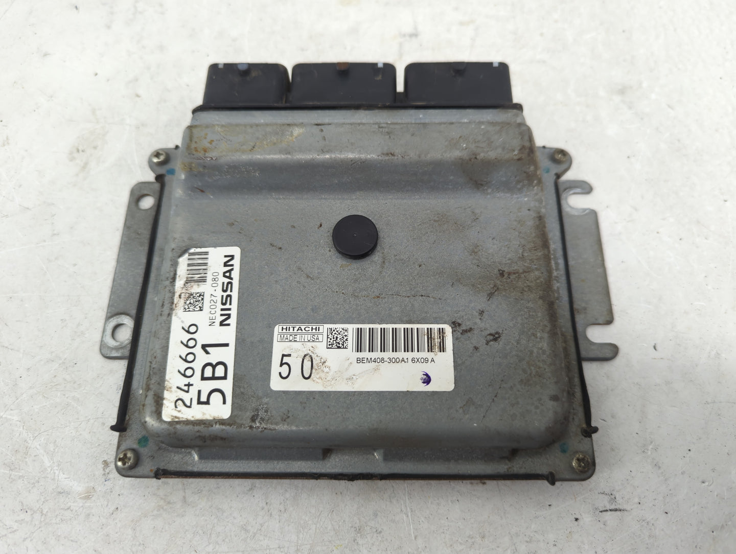 2016-2017 Nissan Altima PCM Engine Control Computer ECU ECM PCU OEM P/N:NEC027-080 Fits Fits 2016 2017 OEM Used Auto Parts -