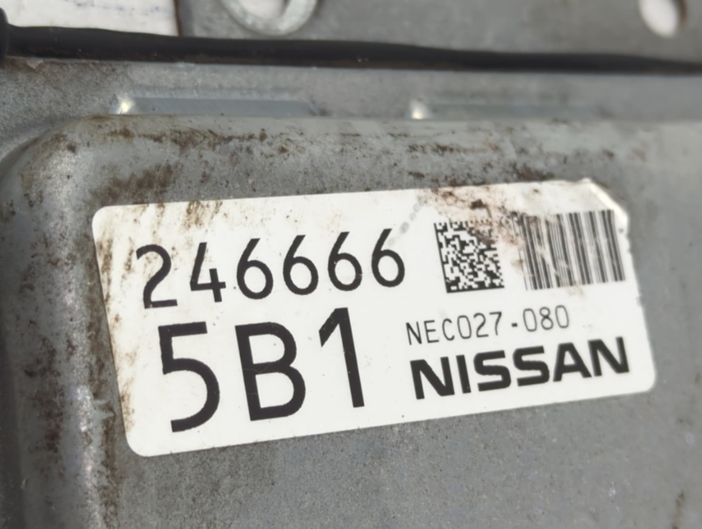 2016-2017 Nissan Altima PCM Engine Control Computer ECU ECM PCU OEM P/N:NEC027-080 Fits Fits 2016 2017 OEM Used Auto Parts -