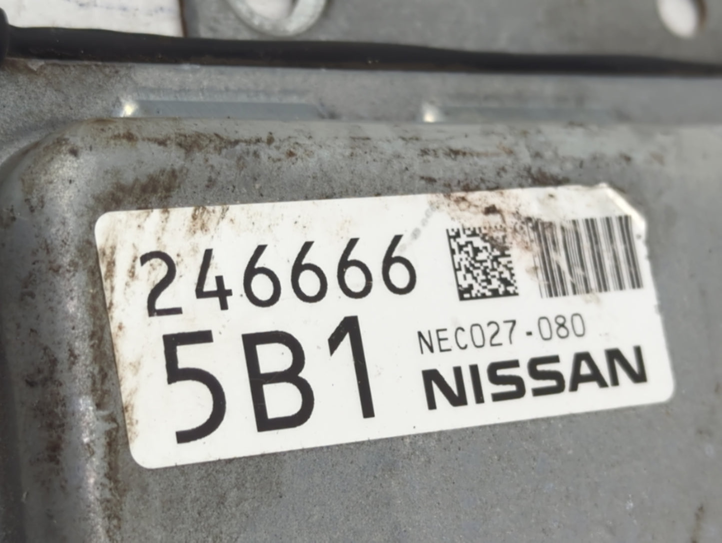 2016-2017 Nissan Altima PCM Engine Control Computer ECU ECM PCU OEM P/N:NEC027-080 Fits Fits 2016 2017 OEM Used Auto Parts -