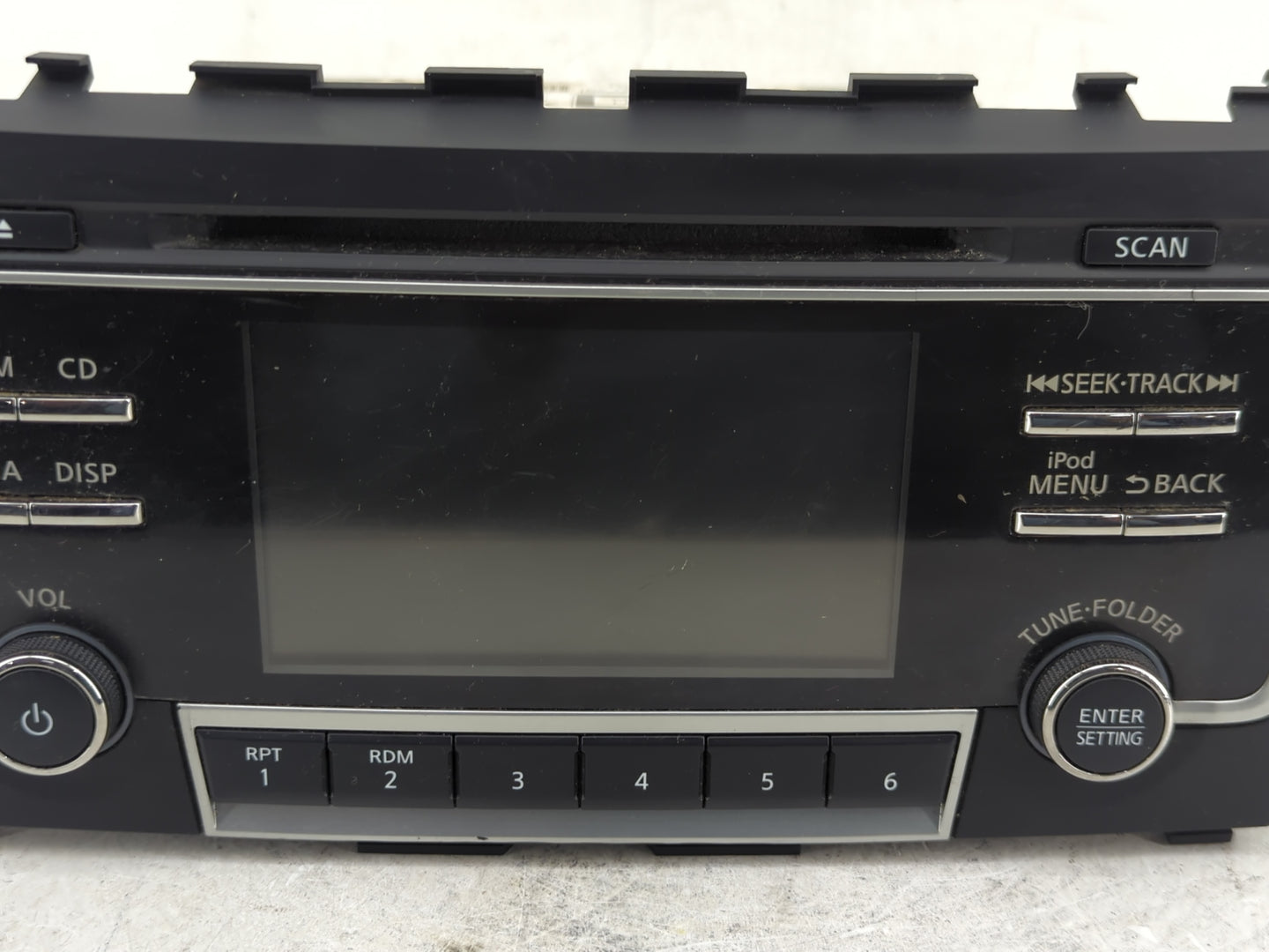 2017-2018 Nissan Altima Radio AM FM Cd Player Receiver Replacement P/N:28185 9HT1A Fits Fits 2017 2018 OEM Used Auto Parts -