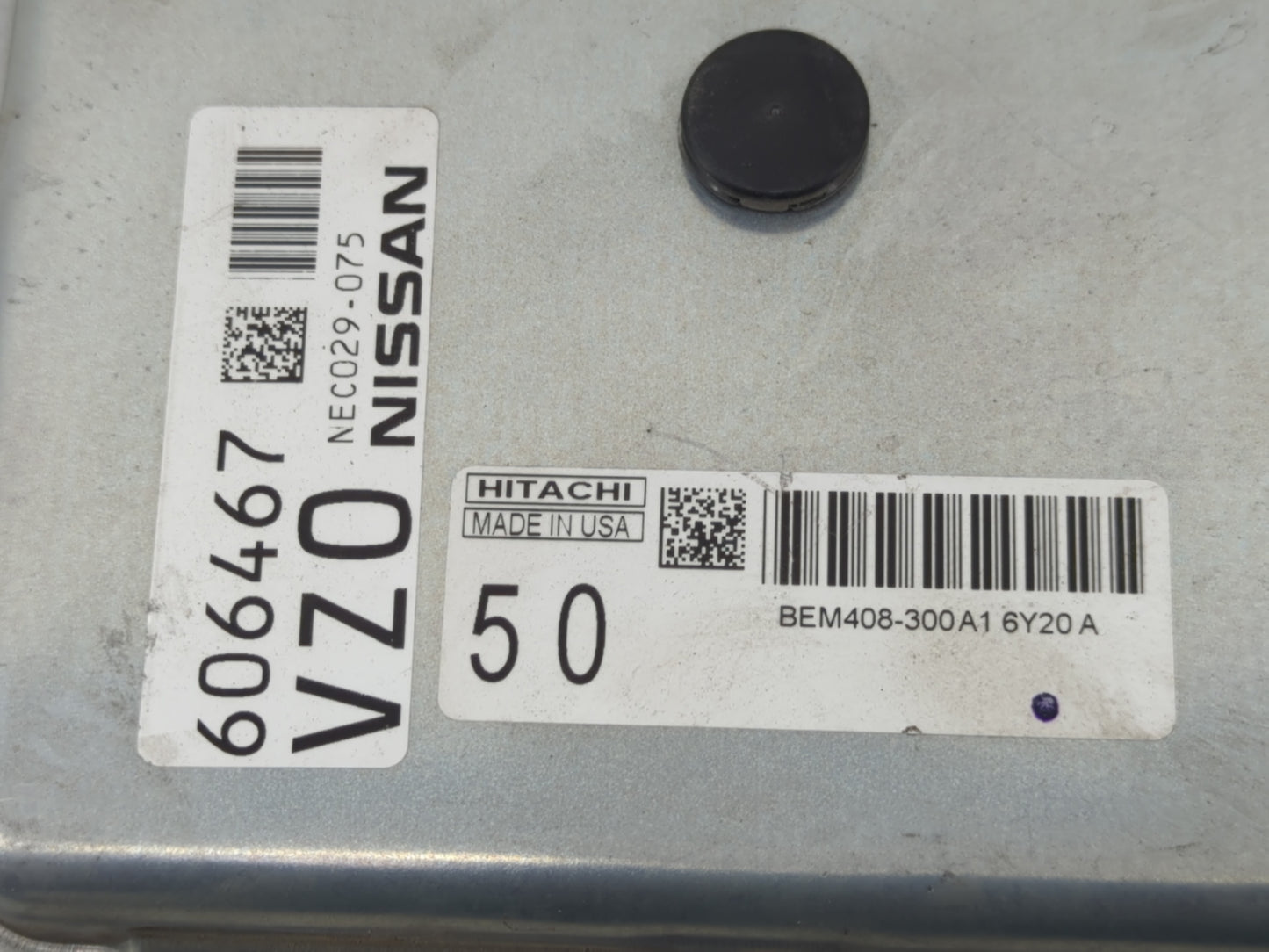 2016-2017 Nissan Altima PCM Engine Control Computer ECU ECM PCU OEM P/N:BEM408-300 NEC029-075 Fits Fits 2016 2017 OEM Used A