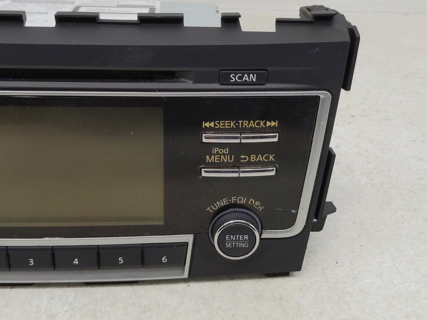2017-2018 Nissan Altima Radio AM FM Cd Player Receiver Replacement P/N:28185-9HT1A Fits Fits 2017 2018 OEM Used Auto Parts -