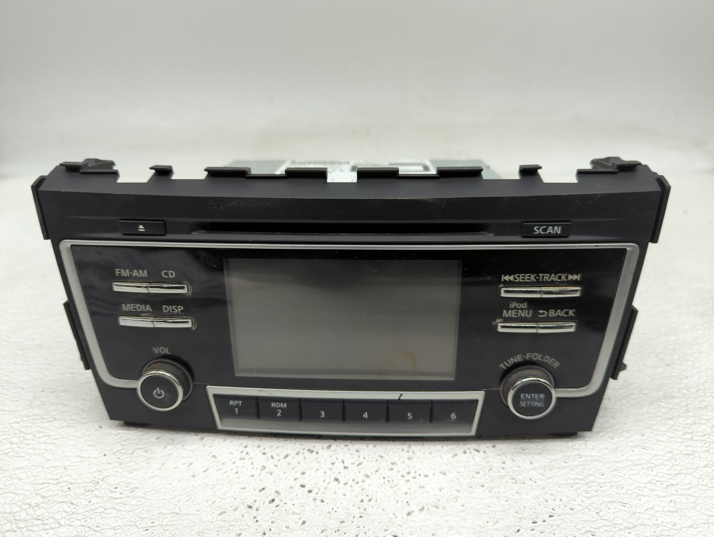 2016-2017 Nissan Altima Radio AM FM Cd Player Receiver Replacement P/N:28185 9HT1A Fits Fits 2016 2017 OEM Used Auto Parts -