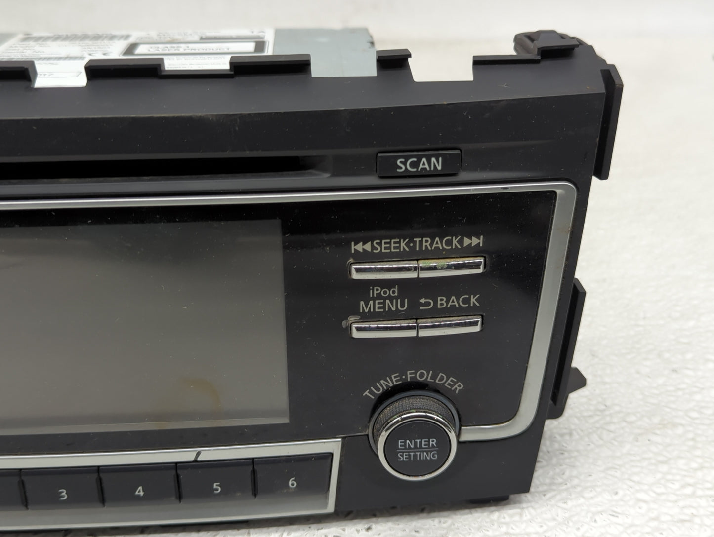 2016-2017 Nissan Altima Radio AM FM Cd Player Receiver Replacement P/N:28185 9HT1A Fits Fits 2016 2017 OEM Used Auto Parts -