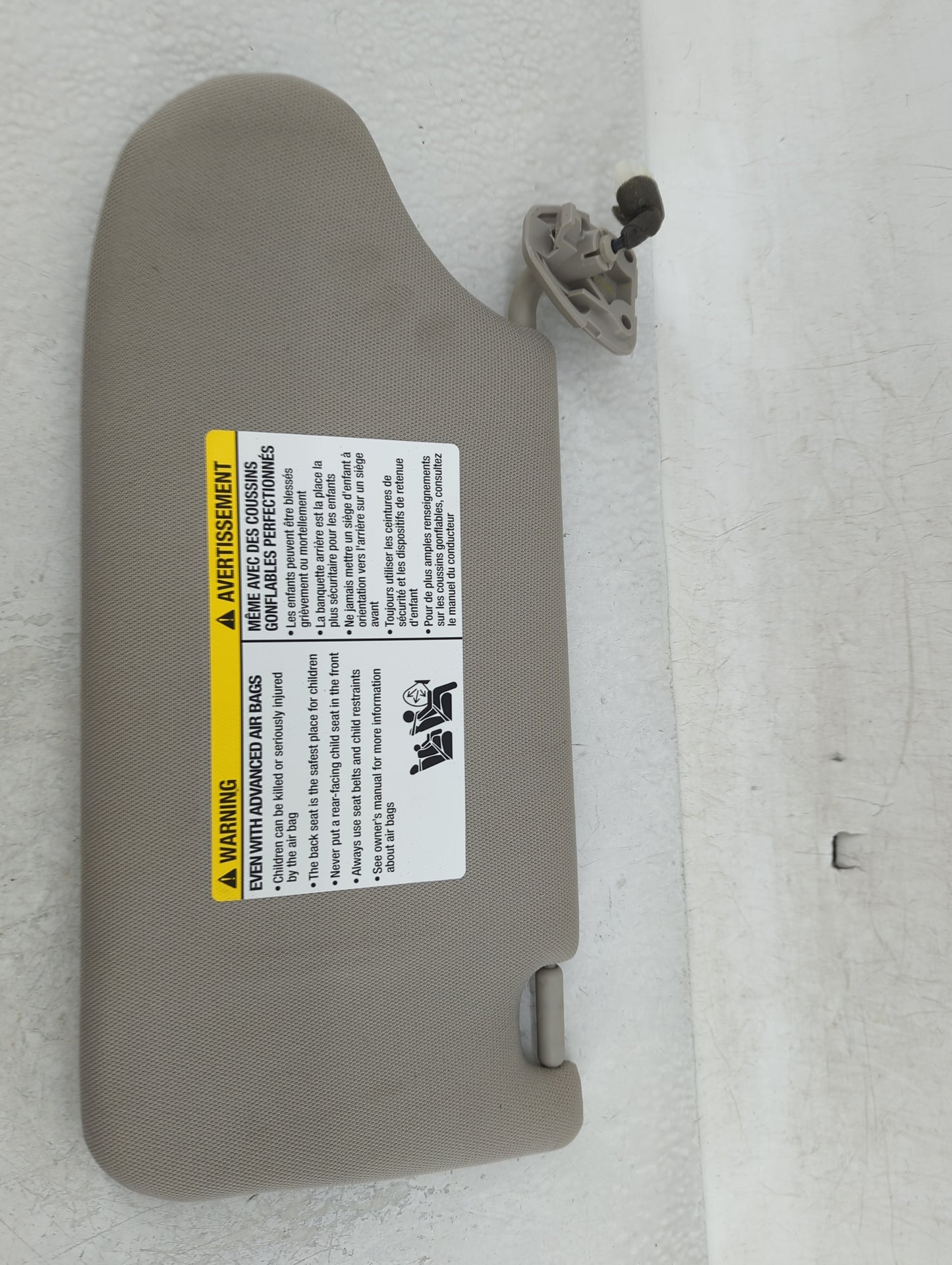 2013-2017 Nissan Altima Sun Visor Shade Replacement Passenger Right Mirror Fits Fits 2013 2014 2015 2016 2017 OEM Used Auto 