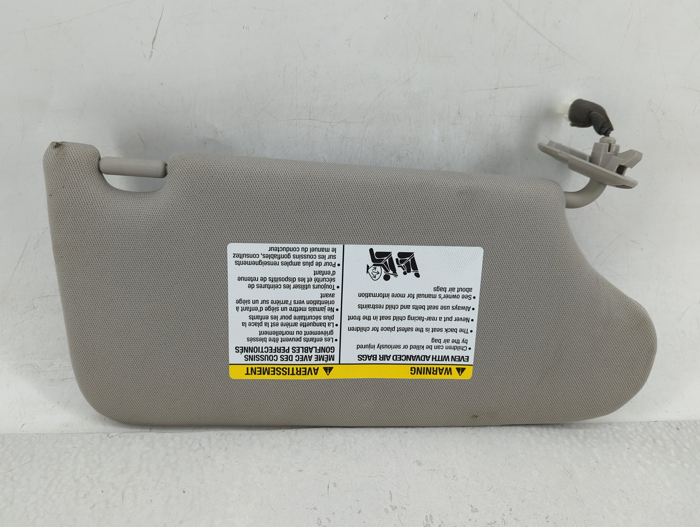 2013-2017 Nissan Altima Sun Visor Shade Replacement Driver Left Mirror Fits Fits 2013 2014 2015 2016 2017 OEM Used Auto Part
