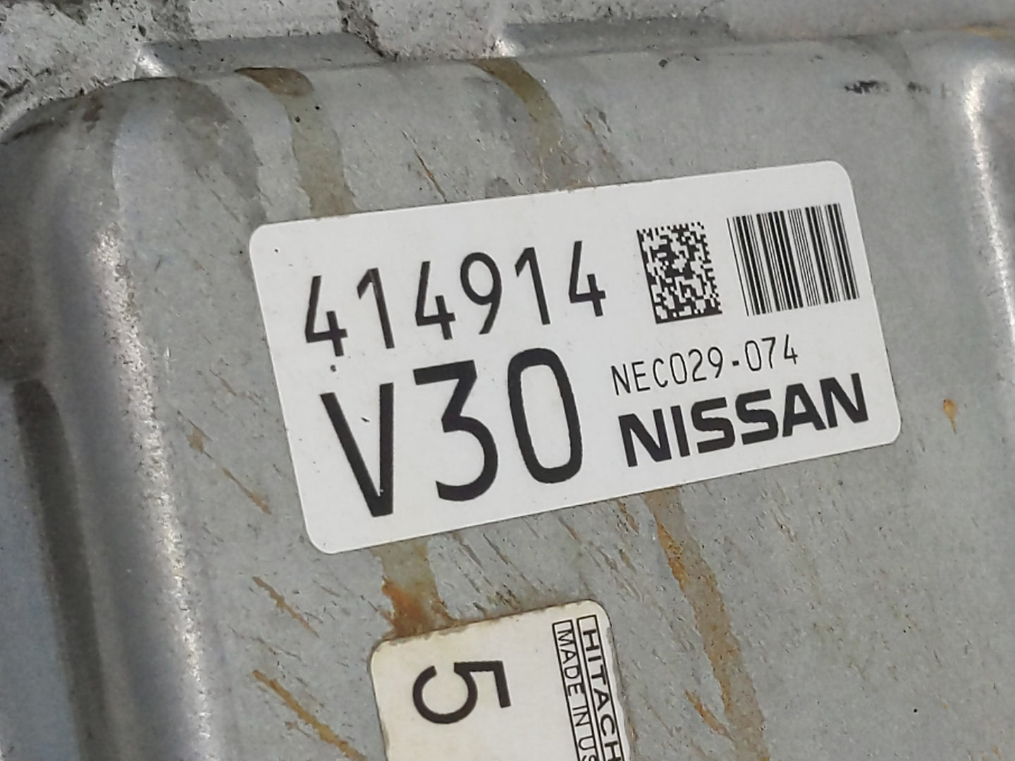 2016-2017 Nissan Altima PCM Engine Control Computer ECU ECM PCU OEM P/N:NEC029-074 Fits Fits 2016 2017 OEM Used Auto Parts -
