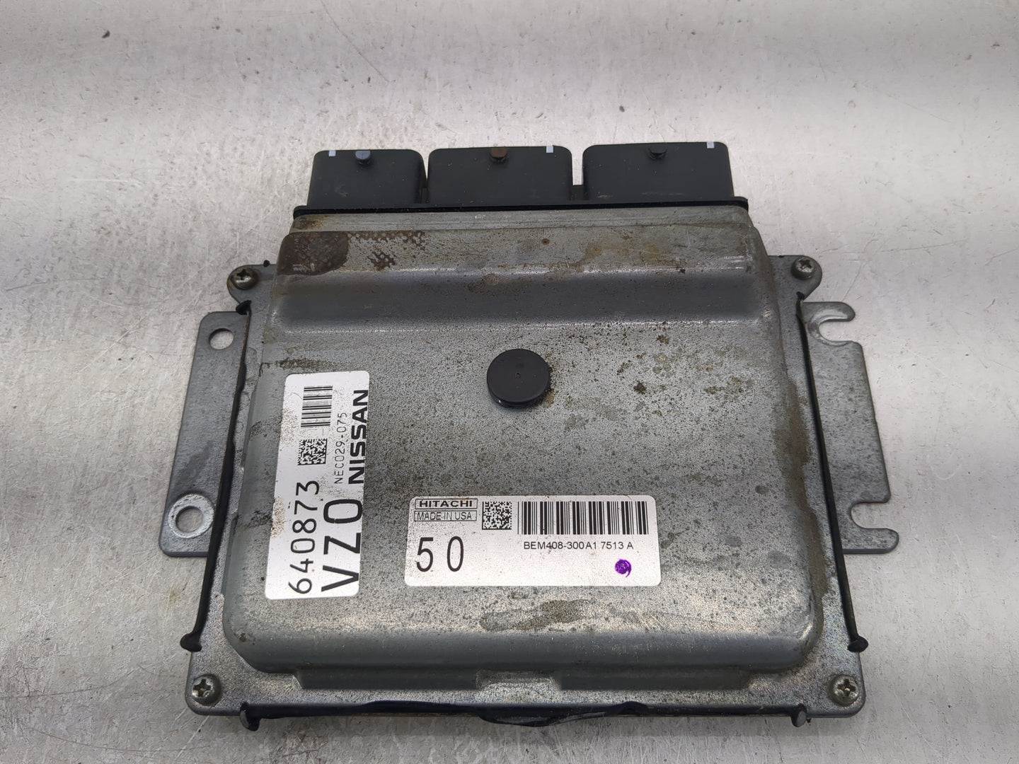 2016-2017 Nissan Altima PCM Engine Control Computer ECU ECM PCU OEM P/N:BEM408-300A1 NEC029-075 Fits Fits 2016 2017 OEM Used