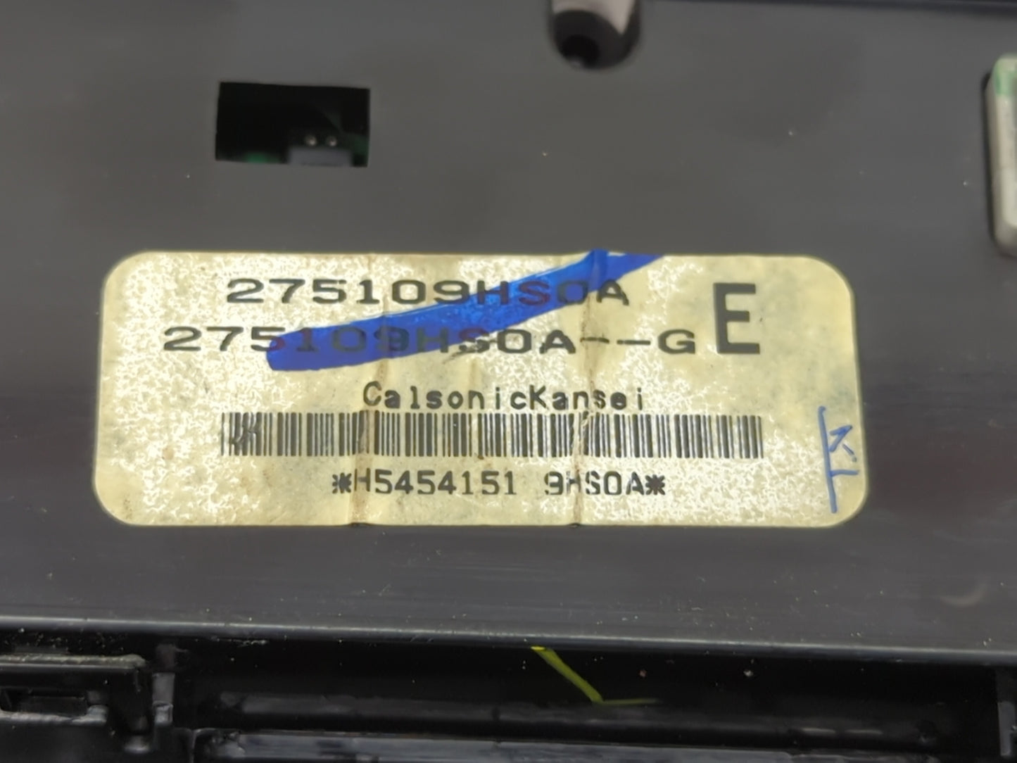 2016-2018 Nissan Altima Climate Control Module Temperature AC/Heater Replacement P/N:275109HS0A 275109HS0A-G Fits OEM Used A