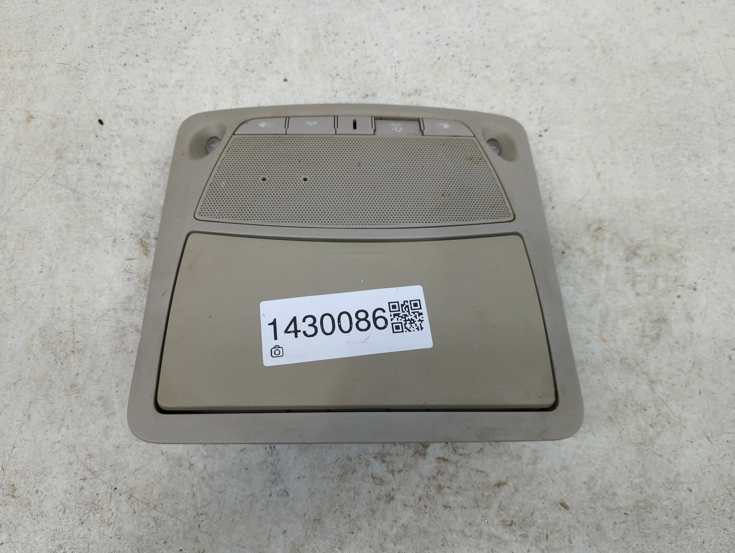 2017 Nissan Altima Overhead Roof Console - Oemusedautoparts1.com