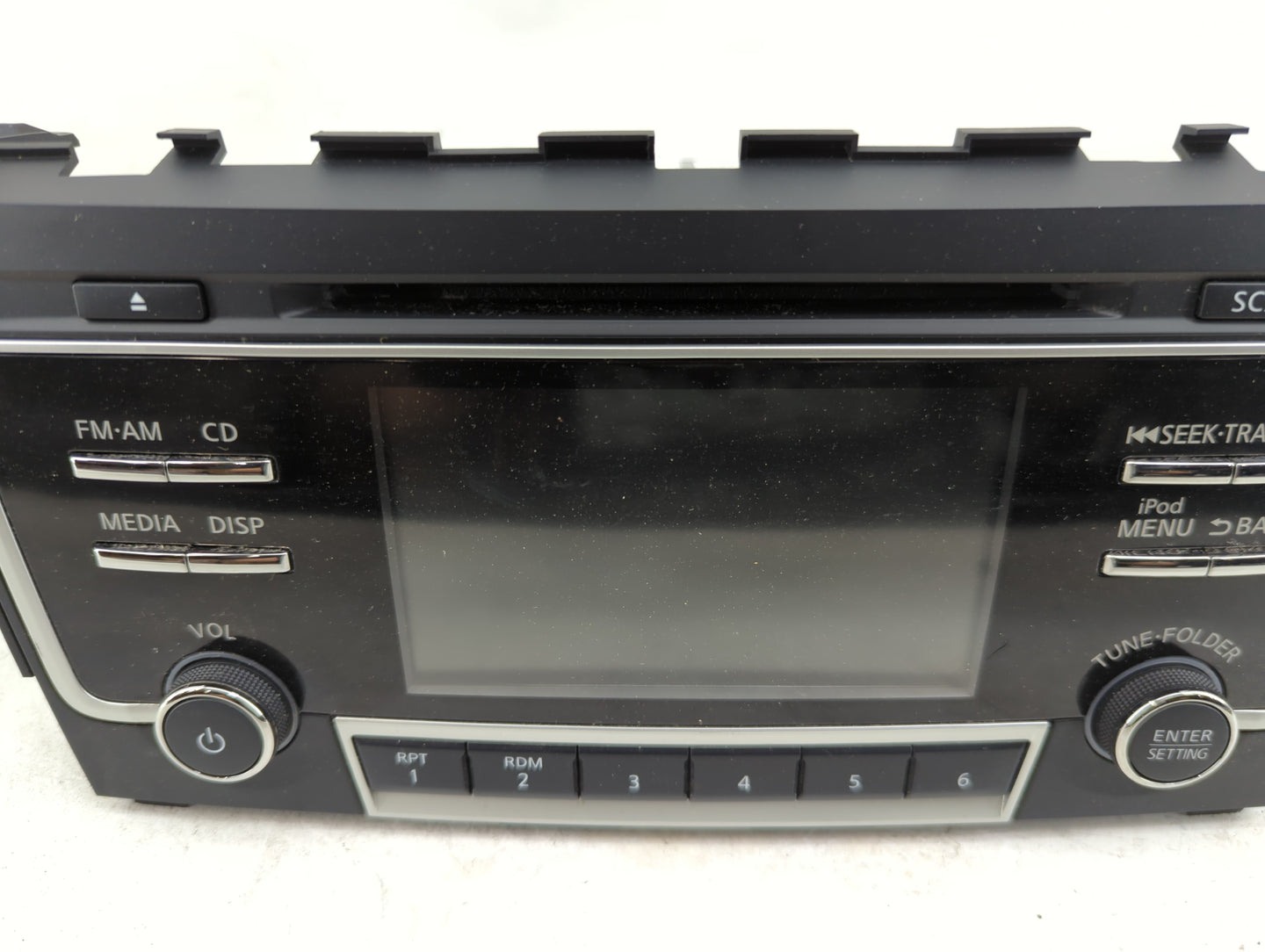 2017-2018 Nissan Altima Radio AM FM Cd Player Receiver Replacement P/N:28185 9HT1A CV-CN26N0GX Fits Fits 2017 2018 OEM Used 