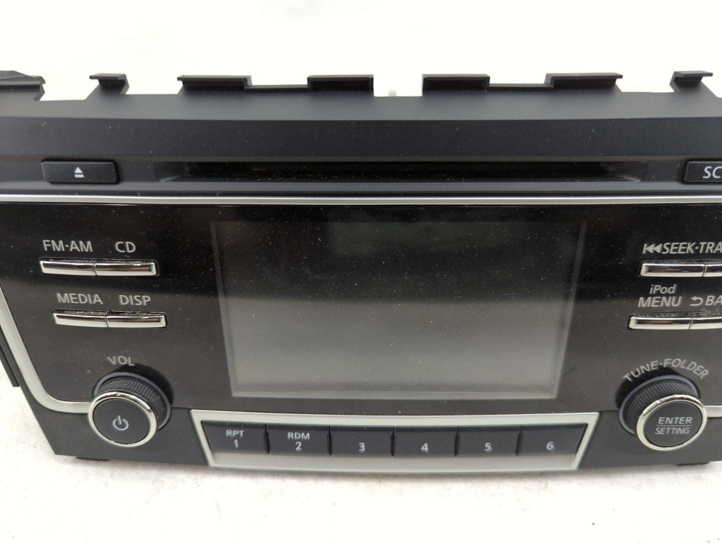 2017-2018 Nissan Altima Radio AM FM Cd Player Receiver Replacement P/N:28185 9HT1A CV-CN26N0GX Fits Fits 2017 2018 OEM Used 