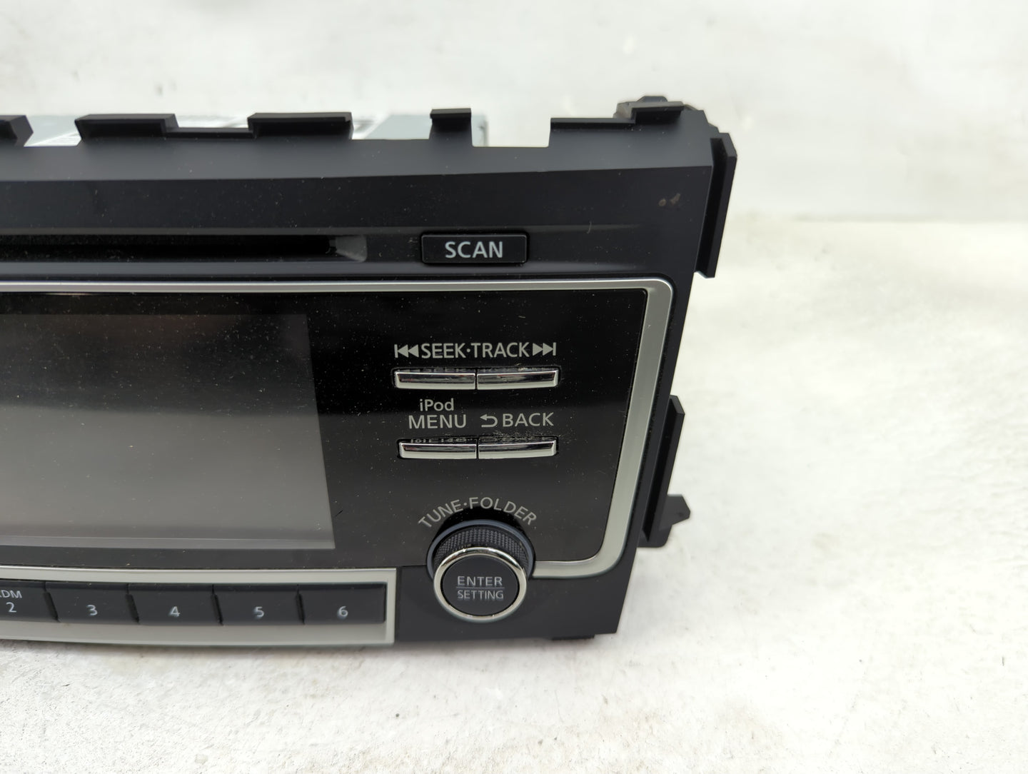 2017-2018 Nissan Altima Radio AM FM Cd Player Receiver Replacement P/N:28185 9HT1A CV-CN26N0GX Fits Fits 2017 2018 OEM Used 