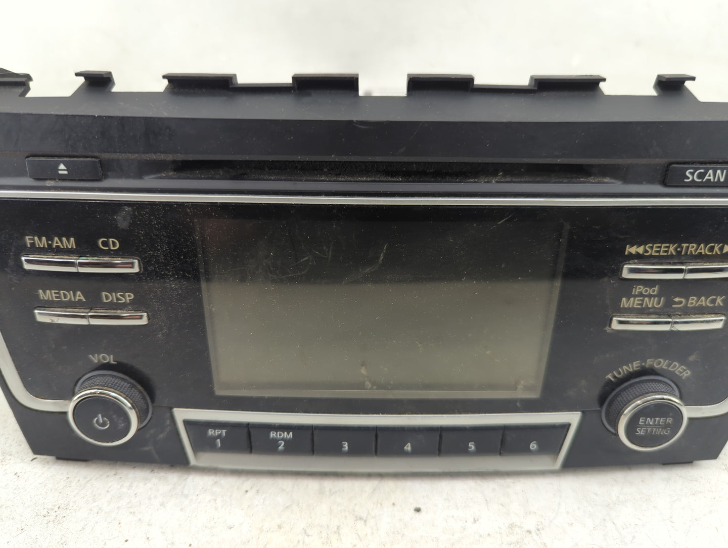 2017 Nissan Altima Radio AM FM Cd Player Receiver Replacement P/N:281859HT1A CV-CN26N0GX Fits OEM Used Auto Parts - Oemuseda