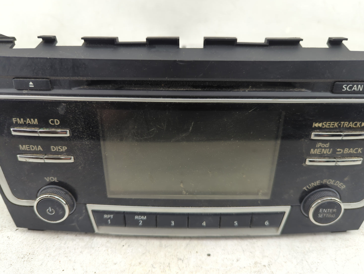 2017 Nissan Altima Radio AM FM Cd Player Receiver Replacement P/N:281859HT1A CV-CN26N0GX Fits OEM Used Auto Parts - Oemuseda