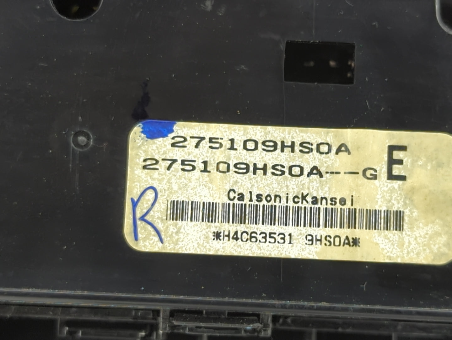 2016-2018 Nissan Altima Climate Control Module Temperature AC/Heater Replacement P/N:275109HS0A Fits Fits 2016 2017 2018 OEM