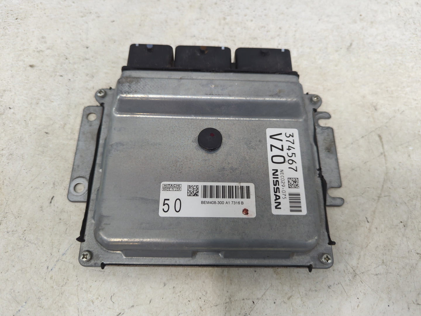 2016-2017 Nissan Altima PCM Engine Control Computer ECU ECM PCU OEM P/N:BEM408-300 A1 NEC029-075 Fits Fits 2016 2017 OEM Use