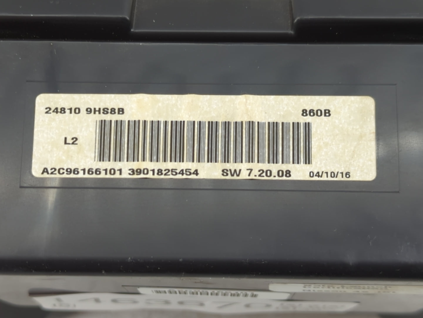 2016-2017 Nissan Altima Instrument Cluster Speedometer Gauges P/N:24810 9HS8B A2C96166101 Miles:168K Fits Fits 2016 2017 OEM