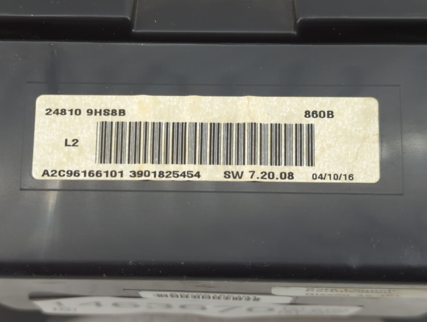 2016-2017 Nissan Altima Instrument Cluster Speedometer Gauges P/N:24810 9HS8B A2C96166101 Miles:168K Fits Fits 2016 2017 OEM