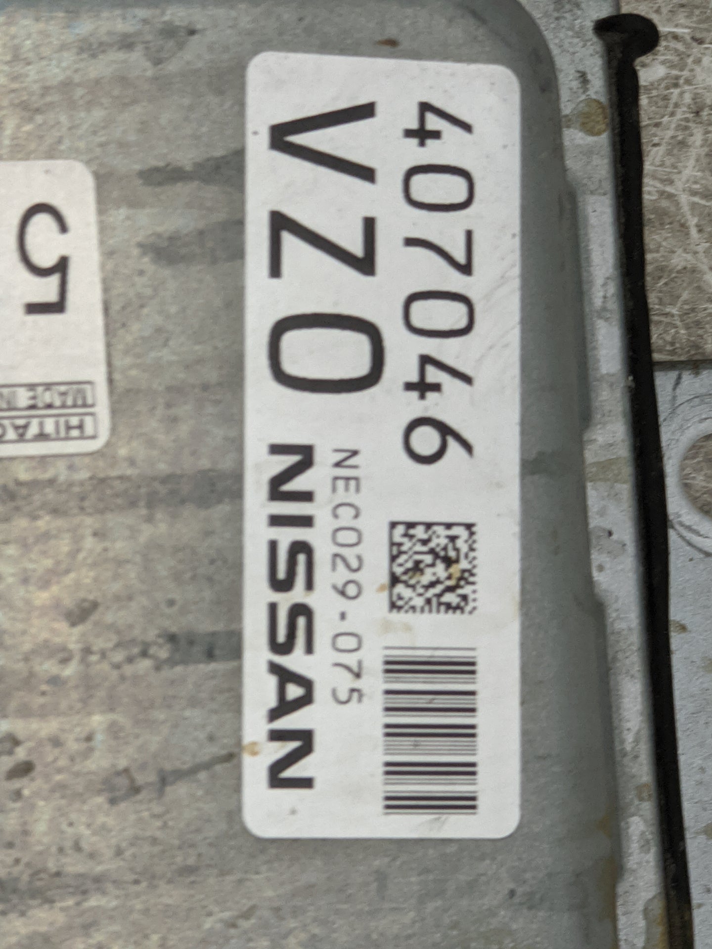 2016-2017 Nissan Altima PCM Engine Control Computer ECU ECM PCU OEM P/N:BEM408-300 NEC029-075 Fits Fits 2016 2017 OEM Used A