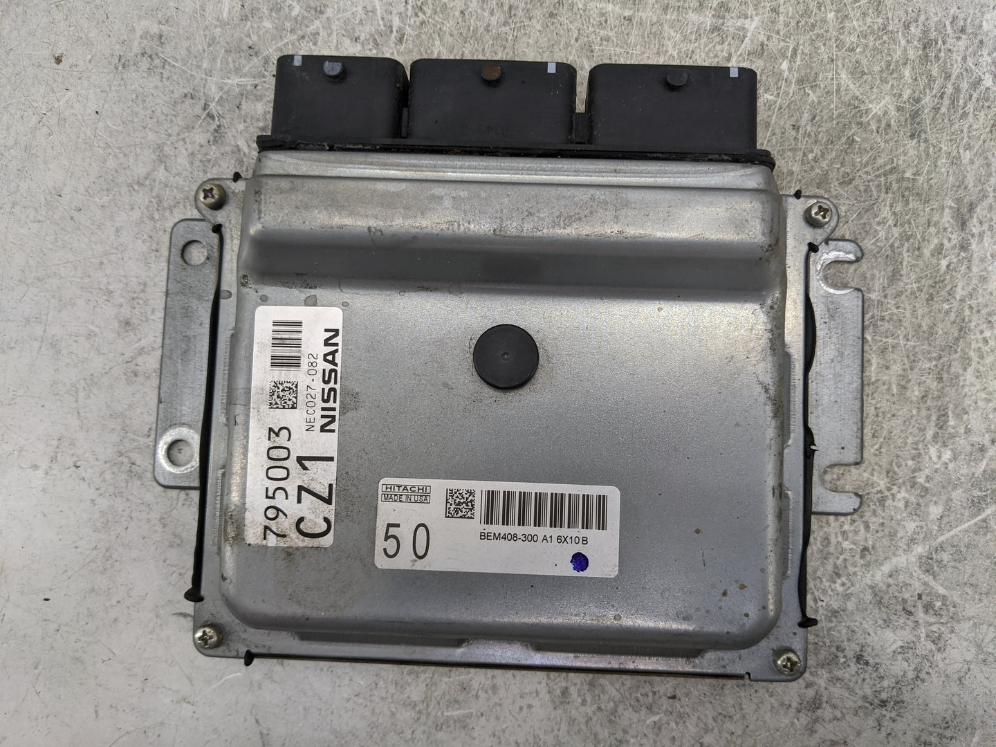 2016-2017 Nissan Altima PCM Engine Control Computer ECU ECM PCU OEM P/N:BEM408-300 NEC027-082 Fits Fits 2016 2017 OEM Used A