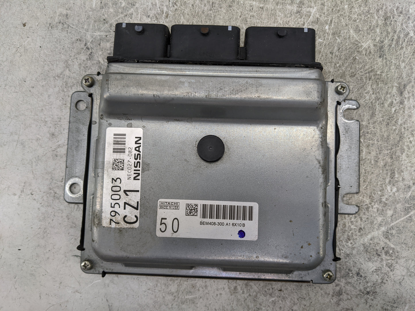 2016-2017 Nissan Altima PCM Engine Control Computer ECU ECM PCU OEM P/N:BEM408-300 NEC027-082 Fits Fits 2016 2017 OEM Used A