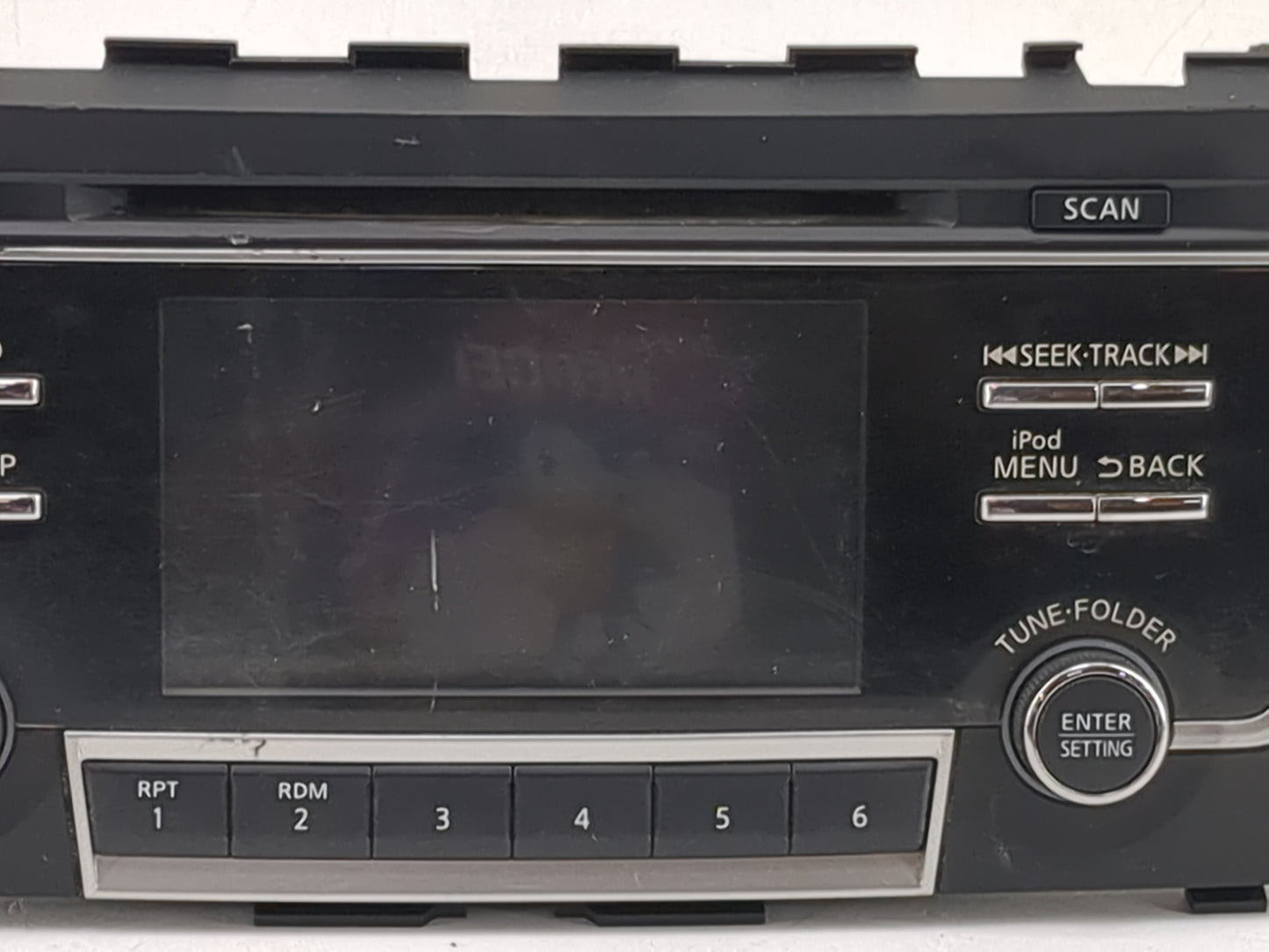 2017-2018 Nissan Altima Radio AM FM Cd Player Receiver Replacement P/N:281859HT1A CV-CN26N0GX Fits Fits 2017 2018 OEM Used A