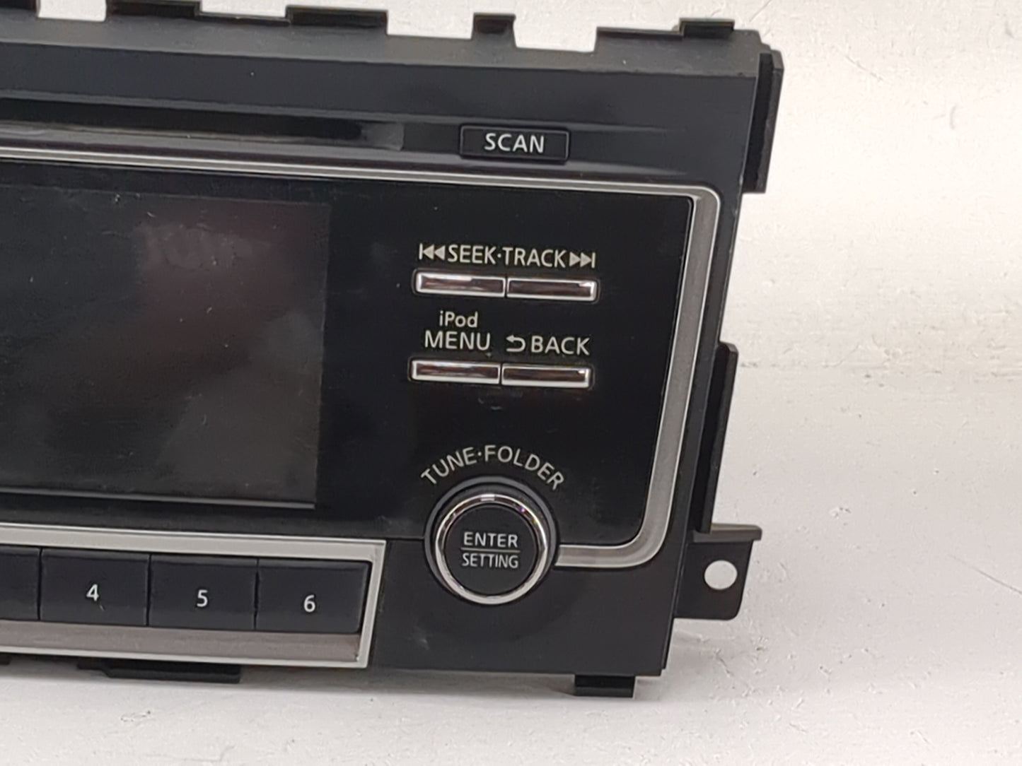 2017-2018 Nissan Altima Radio AM FM Cd Player Receiver Replacement P/N:281859HT1A CV-CN26N0GX Fits Fits 2017 2018 OEM Used A