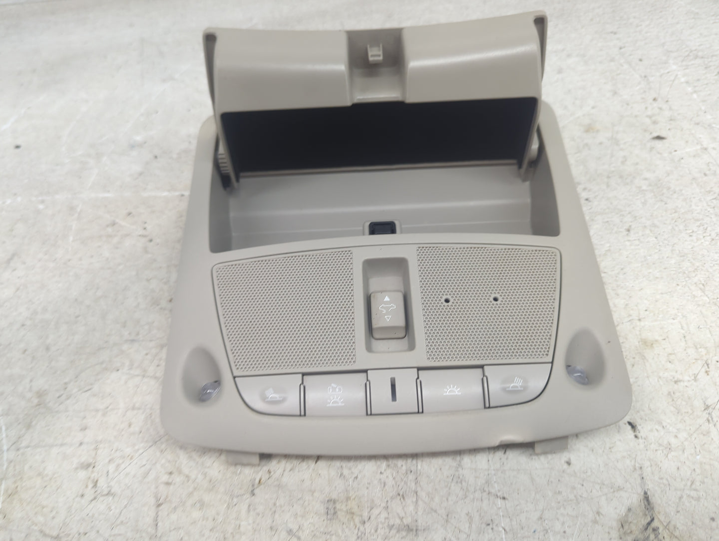 2017 Nissan Altima Overhead Roof Console Tan - Oemusedautoparts1.com