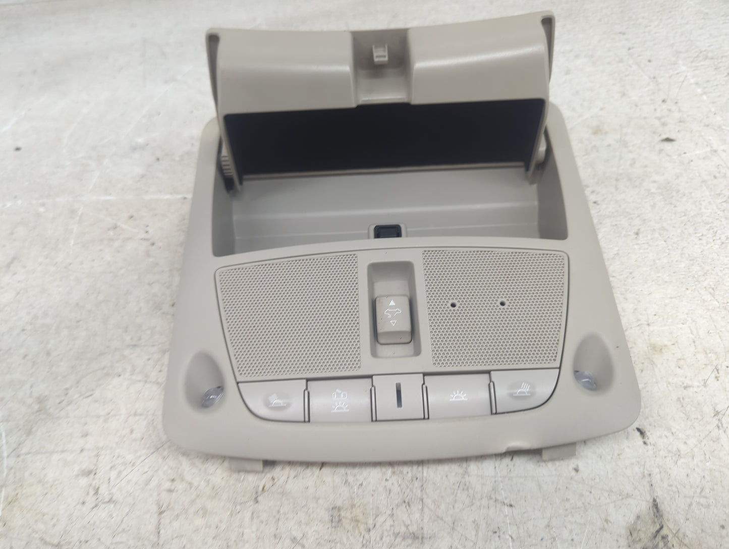 2017 Nissan Altima Overhead Roof Console Tan - Oemusedautoparts1.com