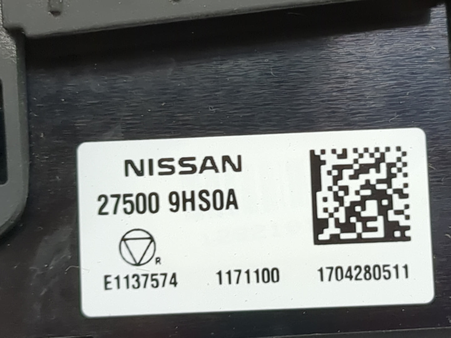 2016-2018 Nissan Altima Climate Control Module Temperature AC/Heater Replacement P/N:27500 9HS0A Fits Fits 2016 2017 2018 OE