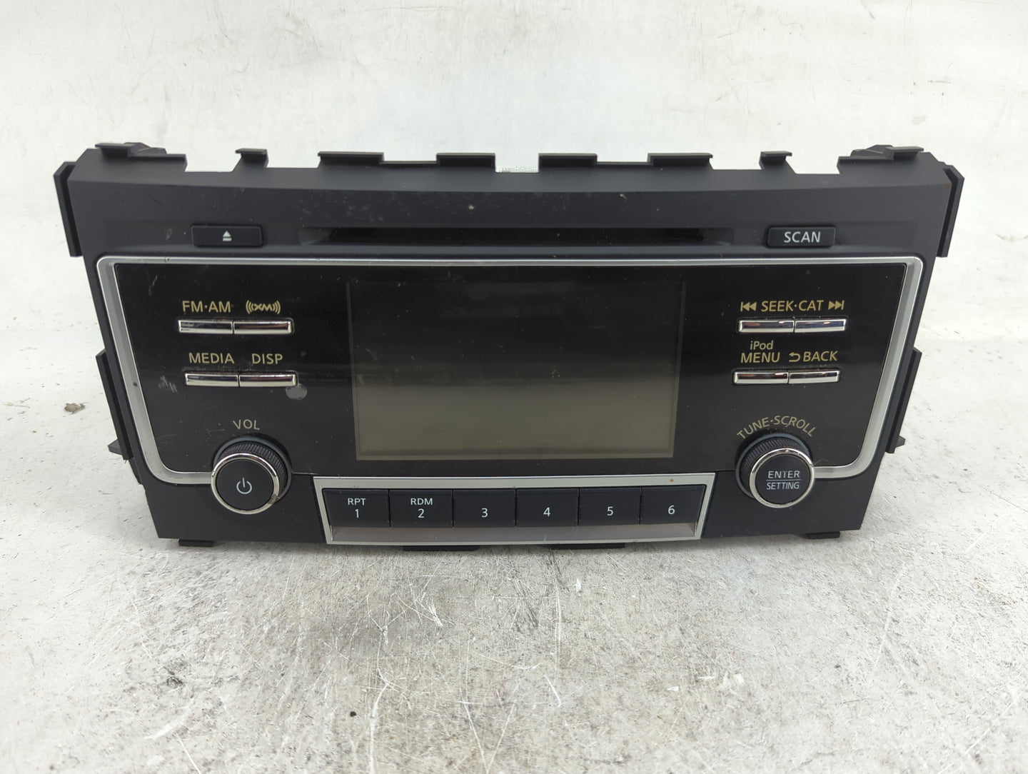 2017 Nissan Altima Radio AM FM Cd Player Receiver Replacement P/N:281859HT1B 3GHA00690700, C0BPN3H4 Fits OEM Used Auto Parts