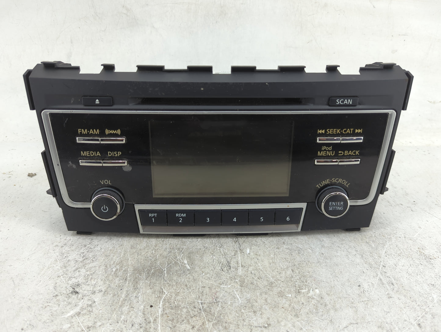 2017 Nissan Altima Radio AM FM Cd Player Receiver Replacement P/N:281859HT1B 3GHA00690700, C0BPN3H4 Fits OEM Used Auto Parts