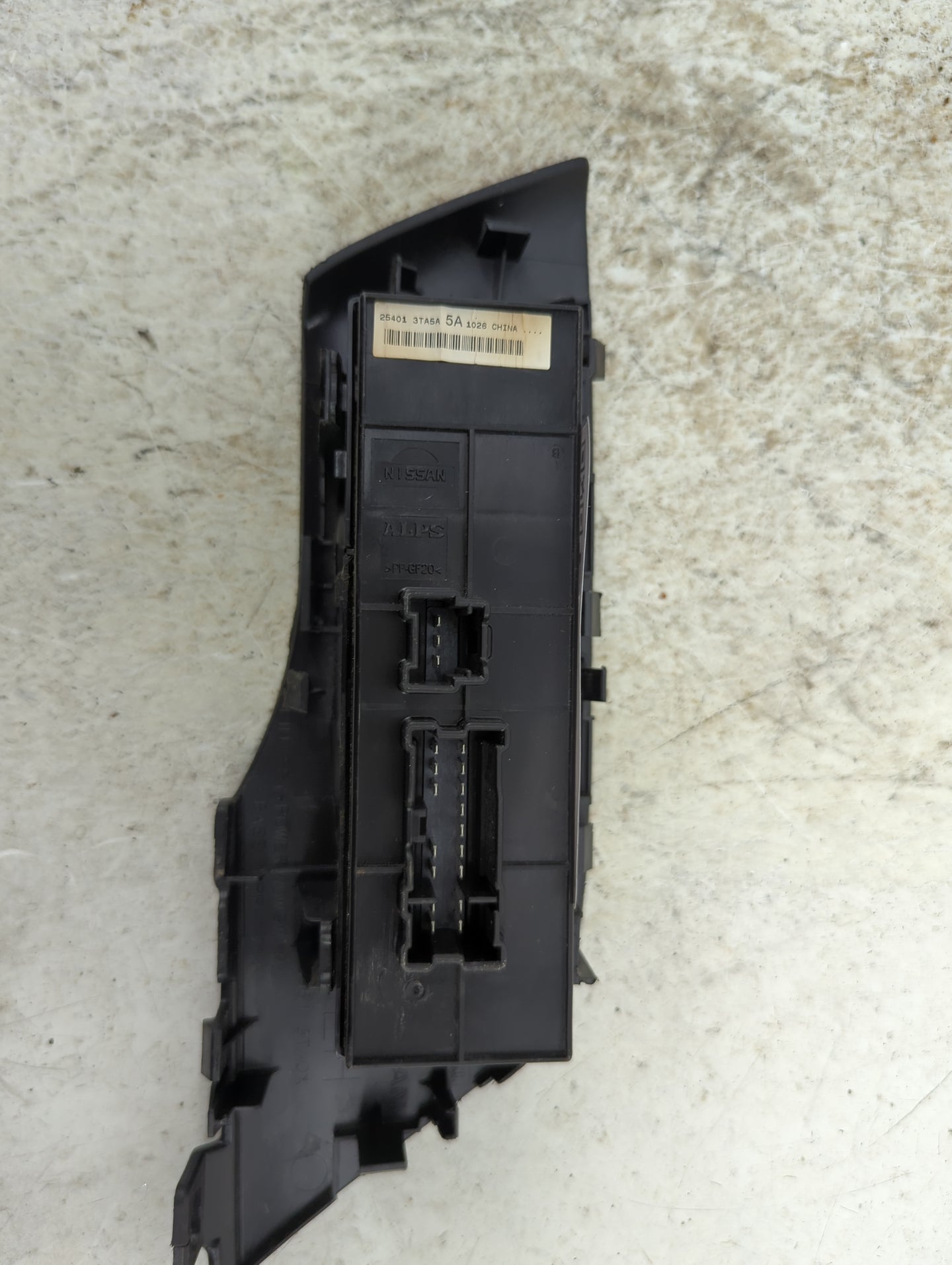 2013-2018 Nissan Altima Master Power Window Switch Replacement Driver Side Left P/N:25401 3TA5A Fits OEM Used Auto Parts - O