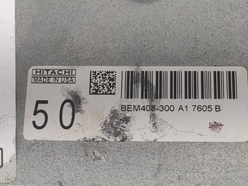2016-2017 Nissan Altima PCM Engine Control Computer ECU ECM PCU OEM P/N:BEM408-300 A1 NEC027-084 Fits 2016 2017 OEM Used Auto Parts